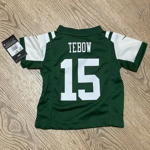 Jets jersey for kids 2T Tebow #15 new with tags